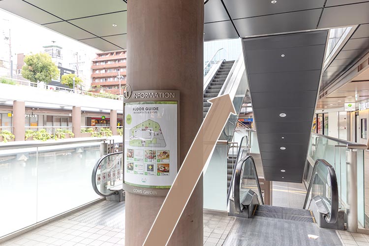 折り返して、さらに上へ上ります